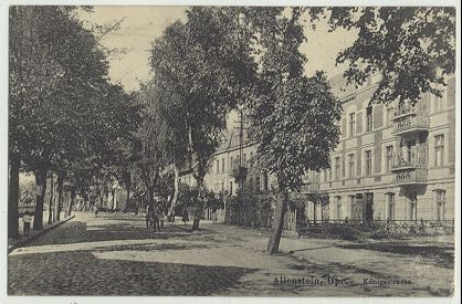 Allenstein - K�nigsstra�e 1916