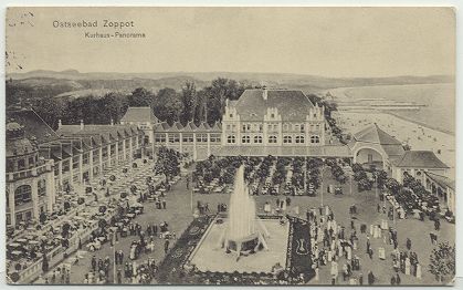 Ostseebad Zoppot - Kurhaus-Panorama