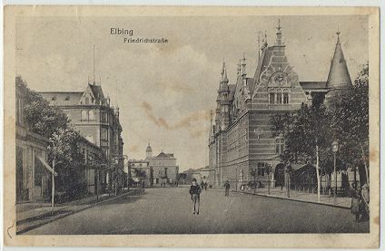 Elblag - Ulica Fryderyka 1916