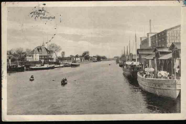 Elbing - Elbingflu� 1917