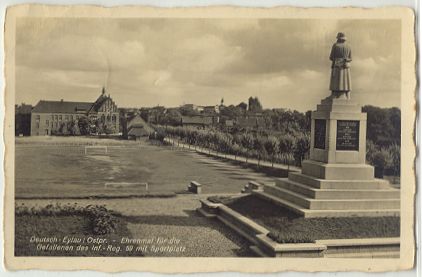 Deutsch-Eylau - Ehrenmal fr die Gefallenen des Inf.-Regt. 59