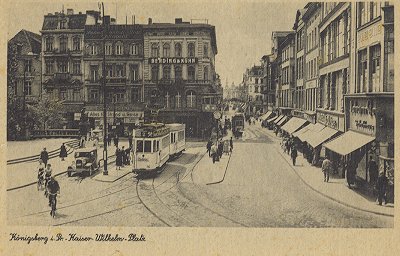K�nigsberg - Kaiser Wilhelm Platz