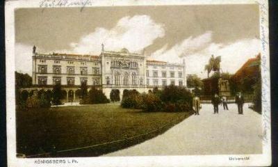 K�nigsberg - Universit�t 1917