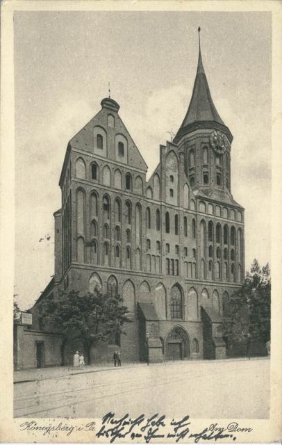 K�nigsberg - am Dom 1930
