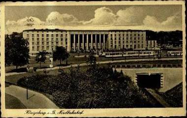 Konigsberg - North railroad station 1937