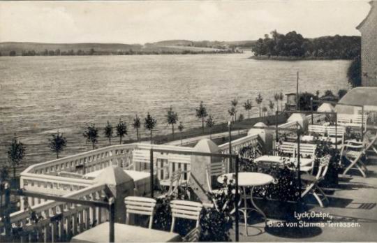 Lyck - Blick von Stamms-Terrassen