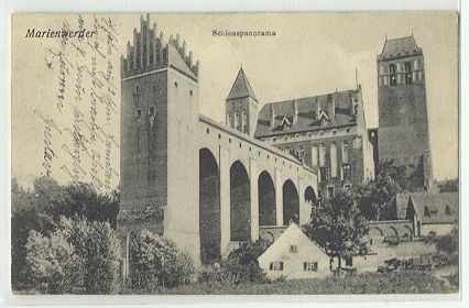 Marienwerder - Schlopanorama 1910