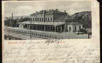 Ostr�da - Dworzec 1909