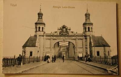 Tilsit - Most krlowej Luizy 1900