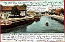 Bydgoszcz - Widok z mostu cesarskiego 1909